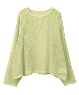 AMERICAN HOLIC メッシュ長袖Ｔシャツ Pistachio