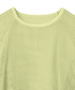 AMERICAN HOLIC メッシュ長袖Ｔシャツ Pistachio