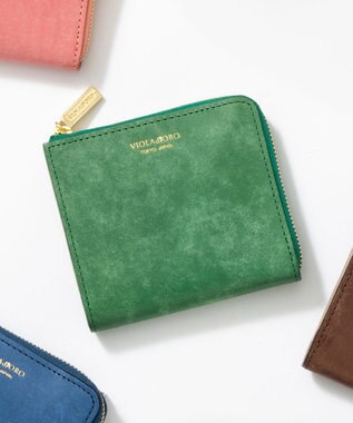 23区 VIOLAd'ORO L字ファスナー コンパクト ウォレット