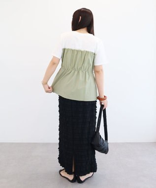 Green Parks ビスチェドッキングカットプルオーバー Khaki