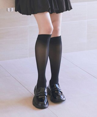 earth music&ecology 【軽量/厚底】スニーカーローファー Black