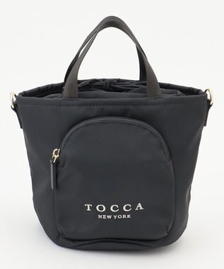 TOCCA 【WEB＆一部店舗限定】【撥水・環境に優しい素材】COLLINA BUCKETBAG バケットバッグ グレー系