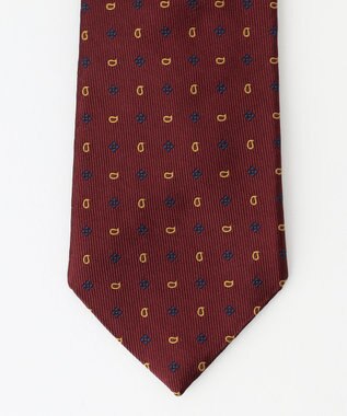 J.PRESS MEN 【VINTAGE JACQUARD COLLECTION】小紋柄ネクタイ ワイン系7