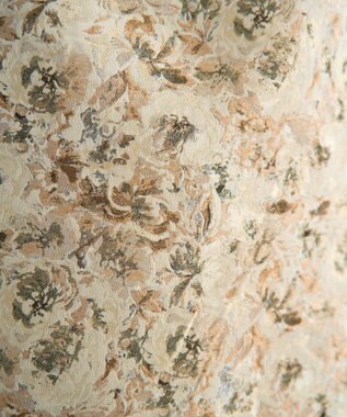 YECCA VECCA ジャガードナロースカート Beige