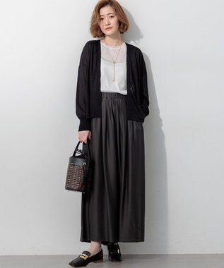 23区 【先行予約】マルチ機能 カーディガン ブラック系