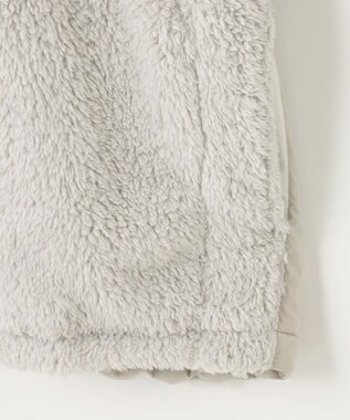 UNFILO MENS MOVE TEX フリースブルゾン ライトグレー系