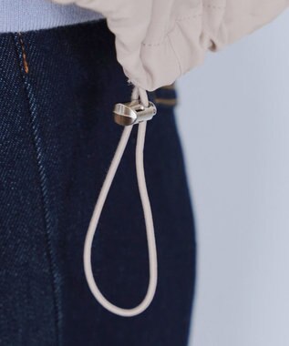 Tiaclasse 【洗える】バルーン袖ストレッチジャケット エクリュ