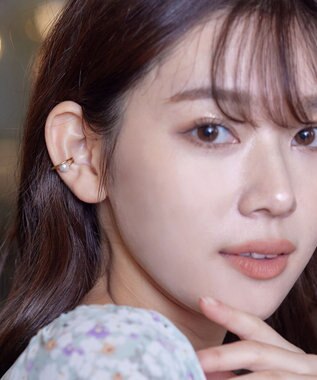 Tiaclasse パールイヤーカフ ゴールド