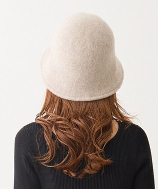 ATRENA 【日本製】FLUFFLY ウールバケットハット ベージュ