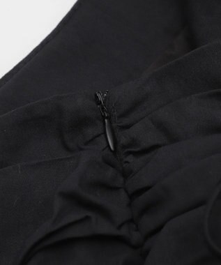 WEGO シャーリングギャザースカパン ブラック