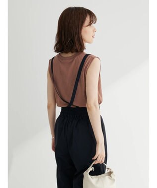 Green Parks サス付きパンツ Black