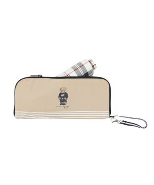 MOONBAT POLO RALPH LAUREN ポロベア ミニ傘袋 吸水素材 ストラップ付ポーチ ベージュ