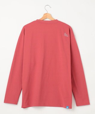 SHARE PARK MENS 【UVカット・吸水速乾・ストレッチ・軽量 】刺繍ポケットＴシャツ（L・XLサイズ） レッド系