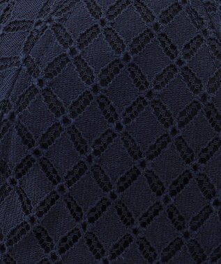 23区GOLF 【WOMEN】レース キャップ ネイビー系