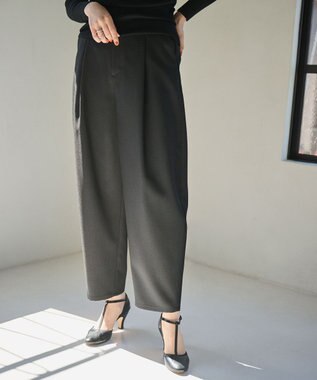 #Newans カーブパンツ ブラック