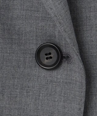 23区 【セットアップ対応】ラフィーネウール 一つ釦 ジャケット ライトグレー系