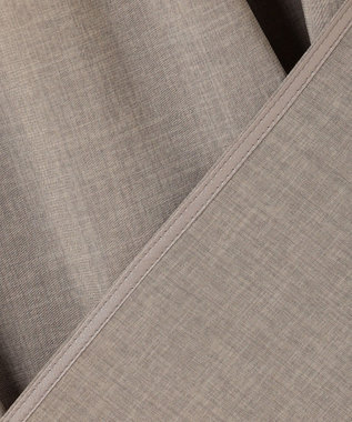 BEIGE， 【洗える/接触冷感/速乾/UVケア対応】BATEAU / Vネックバックギャザーハーフスリーブブラウス Taupe