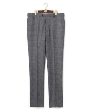 J.PRESS MEN 【KING SIZE】【ウォッシャブル可】トリートメントウール ストレッチグレナカートチェック スラックス