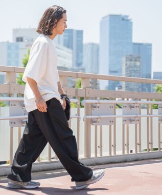 WEGO ワイドミリタリーパンツ ブラック