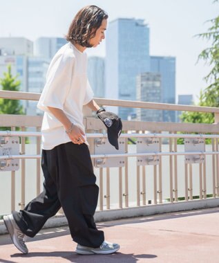 WEGO ワイドミリタリーパンツ ブラック