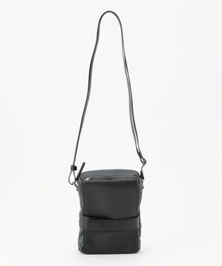 Y'SACCS ベルトスクエアミニマムショルダーバッグ グレー