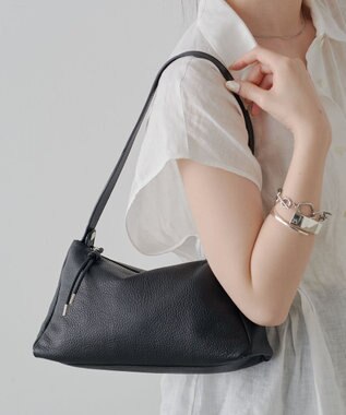 russet レザー2WAYショルダーバッグ(CE-1629) Black