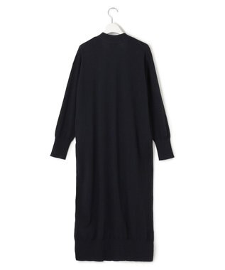 J.PRESS YORK STREET 【WOMEN】シアーロングカーディガン ネイビー系