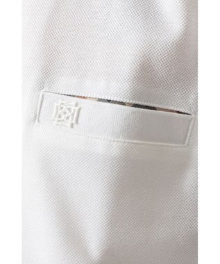 DAKS スーピマカノコ ポケットポロ ホワイト