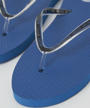 BEAMS SCHOOL ビーチサンダル ブルー