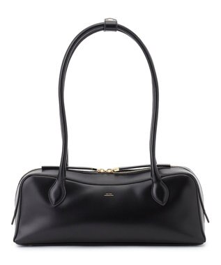 23区 【見上愛さん着用/VERY掲載】ワイド ボストン バッグ ブラック(スムース)