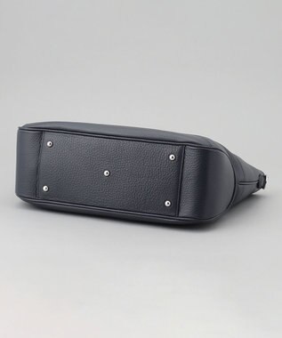 GOTAIRIKU 日本製【PELLE MORBIDA】2WAY シュリンクレザートートバッグ ネイビー系