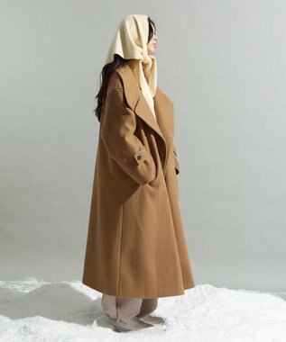 CRAFT STANDARD BOUTIQUE メルトンロングコート Camel