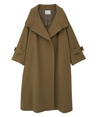 CRAFT STANDARD BOUTIQUE メルトンロングコート Camel