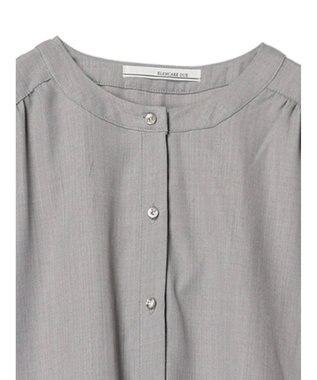 Green Parks ・ＥＬＥＮＣＡＲＥ　ＤＵＥリネンライクドロストワンピース Gray