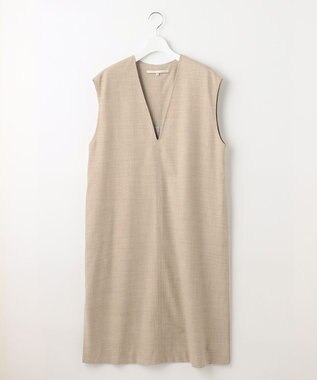 自由区 サキソニージャンパースカート ベージュ系