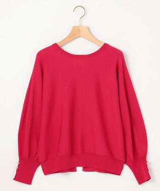 組曲 S フラワーメタルドルマン ニット オールドローズ系