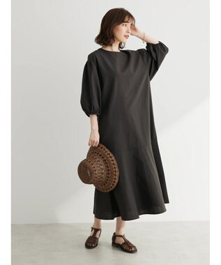 Green Parks ・配色ペーパーハット Brown