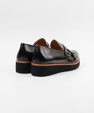 BONTRE 【BONTRE/ボントレ】厚底ダブルモンクストラップシューズ/31307-UA ブラック