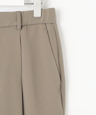 自由区 L 【19号サイズまで展開・カタログ掲載・セットアップ対応】トリアセダブルクロステーパード パンツ モカ