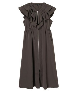 Green Parks ・ＳＵＧＡＲ　ＳＰＯＯＮ　ラッフルＺＩＰジャンスカ Charcoal Gray