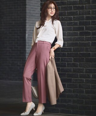 ANY SIS 【前後着用可能】シアー2WAYボウタイ プルオーバー アイボリー