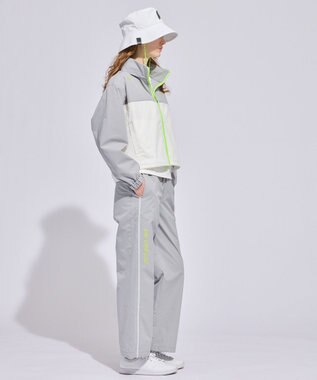 PW CIRCULUS 【花粉がつきにくい】【WOMEN】セミワイドパンツ ゴルフウェア レディース グレー系