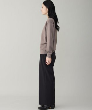 UNFILO MENS 【OCEANS YouTube 掲載/男女兼用】スムースシルキーニット モカ