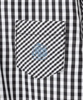 J.PRESS KIDS 【140-170cm】ギンガムチェック シャツ ブラック系3