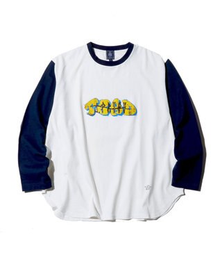 J.PRESS MEN 【J.PRESS ORIGINALS】GRFFITI BASEBALL T-SHIRT