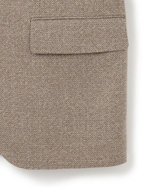 J.PRESS MEN 【NEWSTAGE】シルキーソフトツイード ジャケット/総裏 ベージュ系