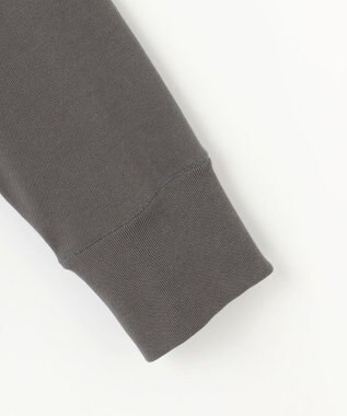 自由区 L クリアループバックレタリング スウェット スレート