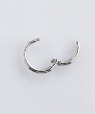 Phoebe 【金属アレルギー対応】ミニフープピアス(片耳)/サージカルステンレス シルバー シルバー