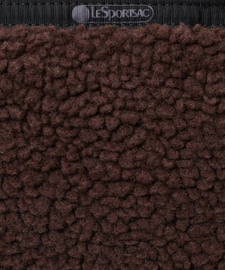 LeSportsac SHERPA SMALL OPEN TOTE/ダークチョコレートシェルパ ダークチョコレートシェルパ