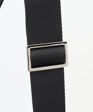 ICB フラップミニショルダーバッグ キルティングブラック系